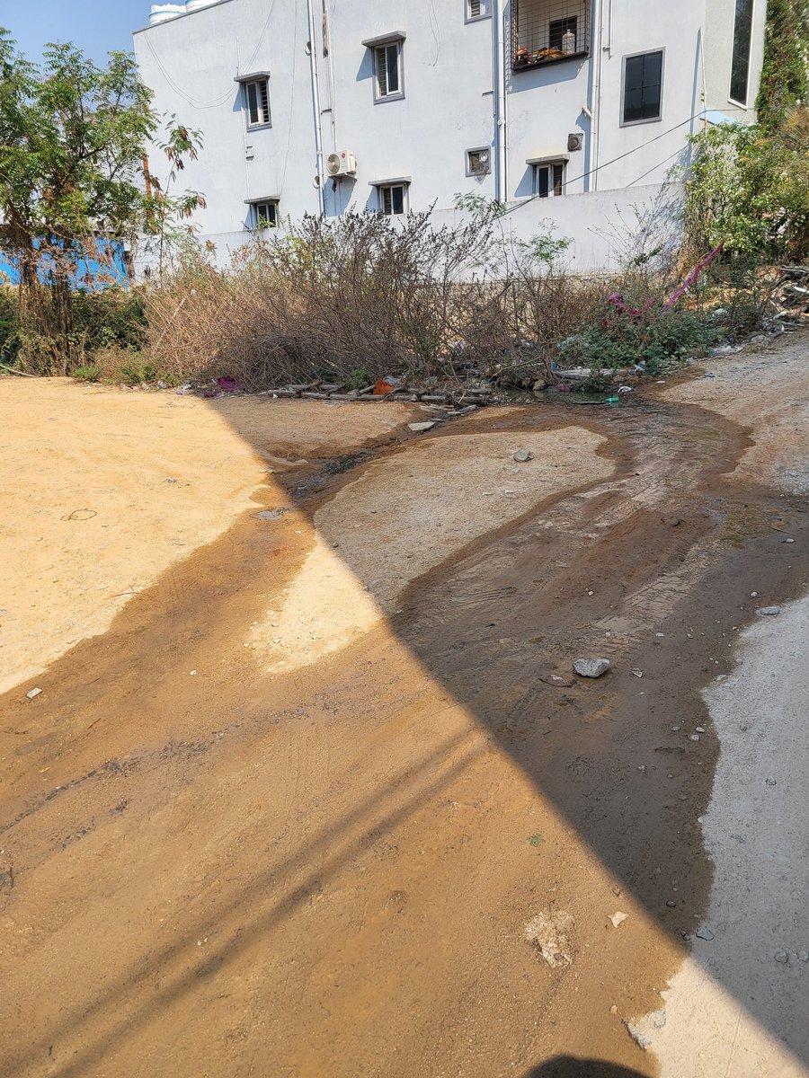 GeorgeReddy0241's tweet photo. Dear Sir /Madam,  @HMWSSBOnline
Issue at Kailash Hills Kaman /  Sai Baba Temple Back Side,  Mahadevapuram Colony Gajularamram,  Kindly look into it.
Issue from many days.  Mobile Number 9866909797. https://t.co/2a8pkROnCx