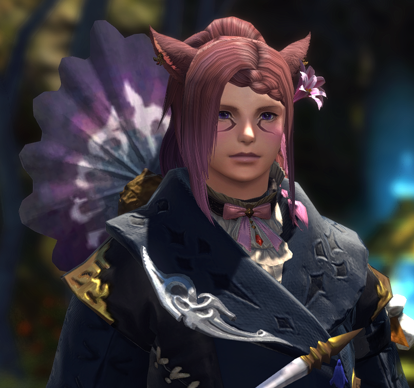 So I was putting on some RP glams for something, and I threw myself for a loop for a second.

The Vanya Robe doesn't hide necklaces and the Courtly Lover's Choker made it look like I was wearing a custom shirt under the robes