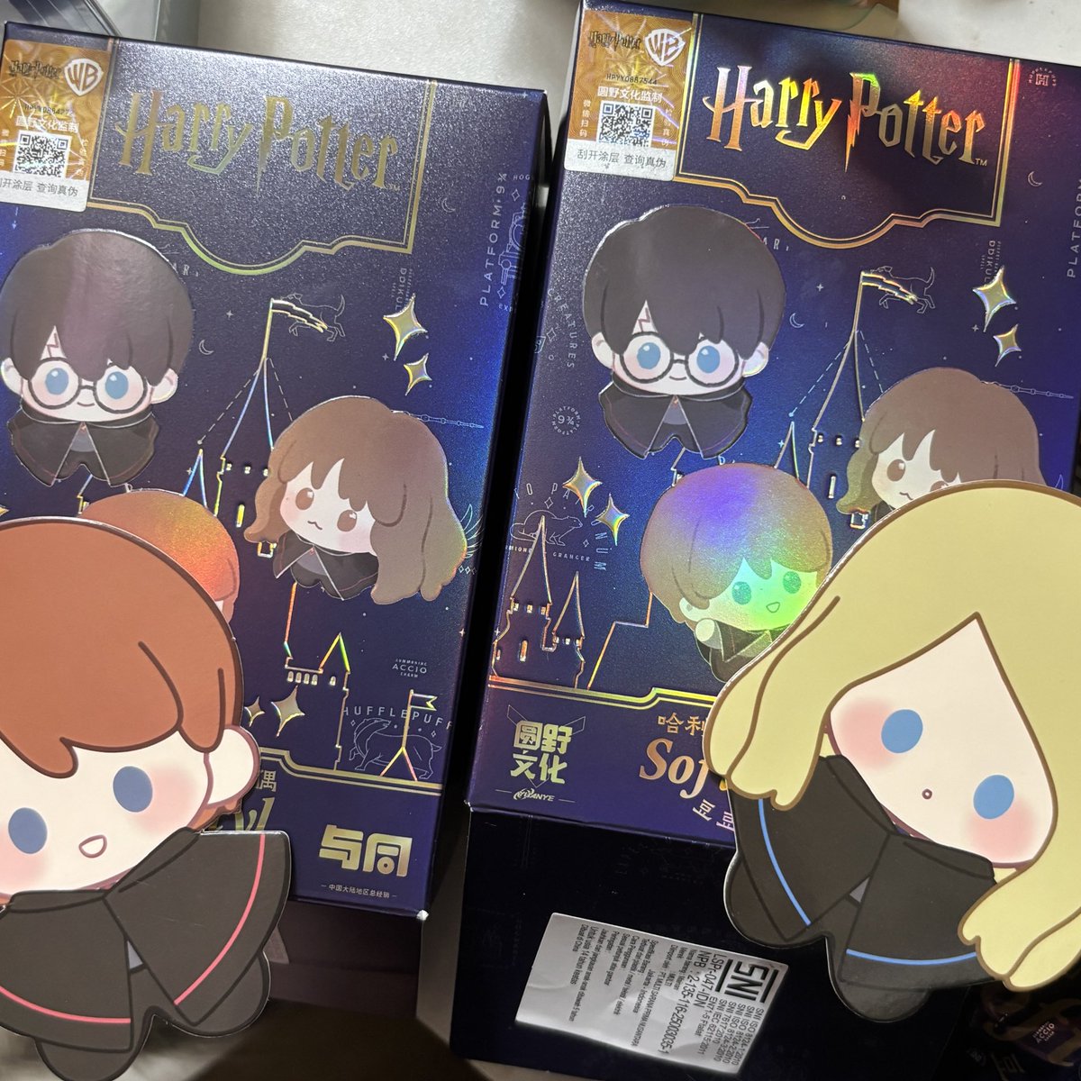Muemuesksk's tweet photo. Wts harry potter plush warner 
Avail 
Luna &amp; ron
220k each
Masih sealed inc packing 
Exc adm 🍊 https://t.co/lcLgIHv2io