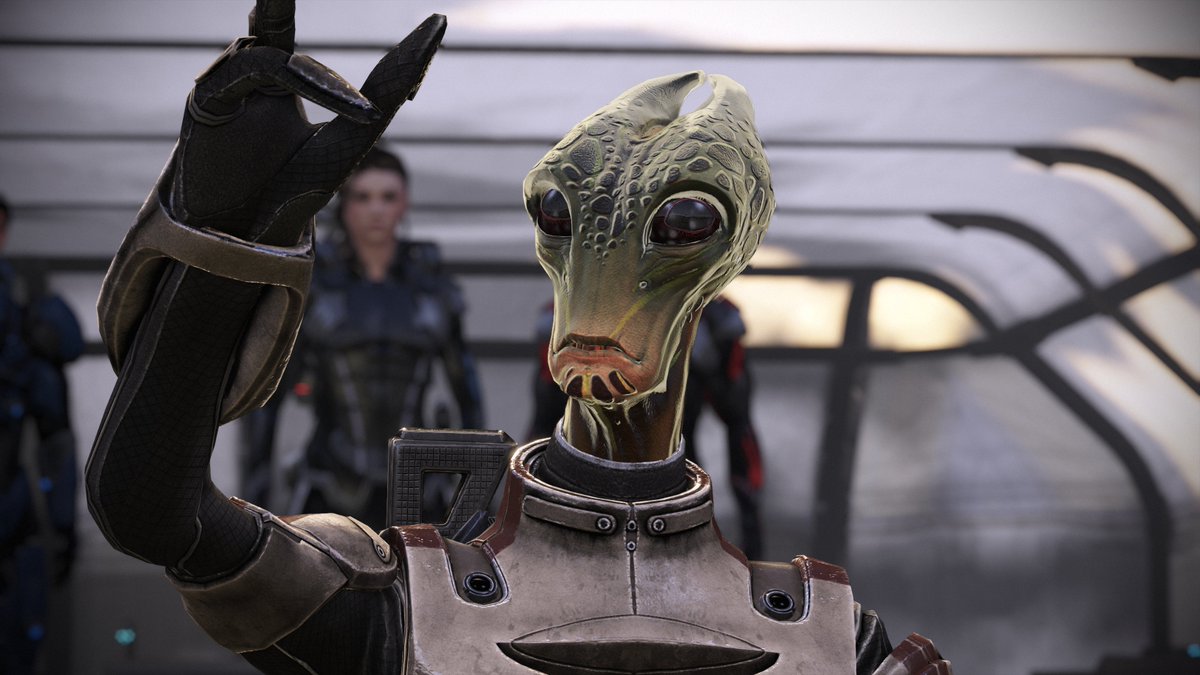 MassEffexual's tweet photo. HOLD THE LINE! #Garrus #Wrex #MassEffect #ME1 #MELE #Renegon https://t.co/66mWxhlh26