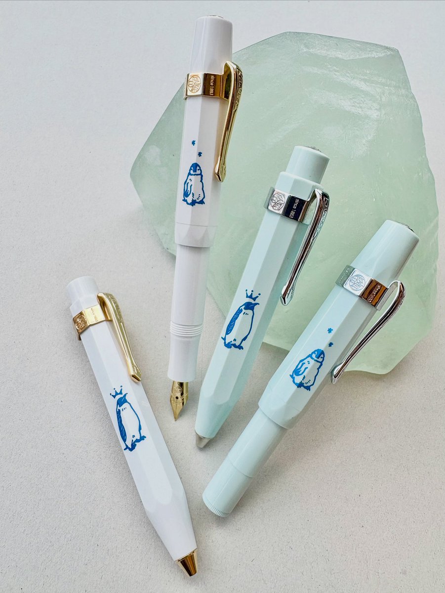 代官山 蔦屋書店　カヴェコスポーツ　コウテイペンギン 万年筆インクセット 代官山 蔦屋書店 カヴェコスポーツ コウテイペンギン 万年筆インク