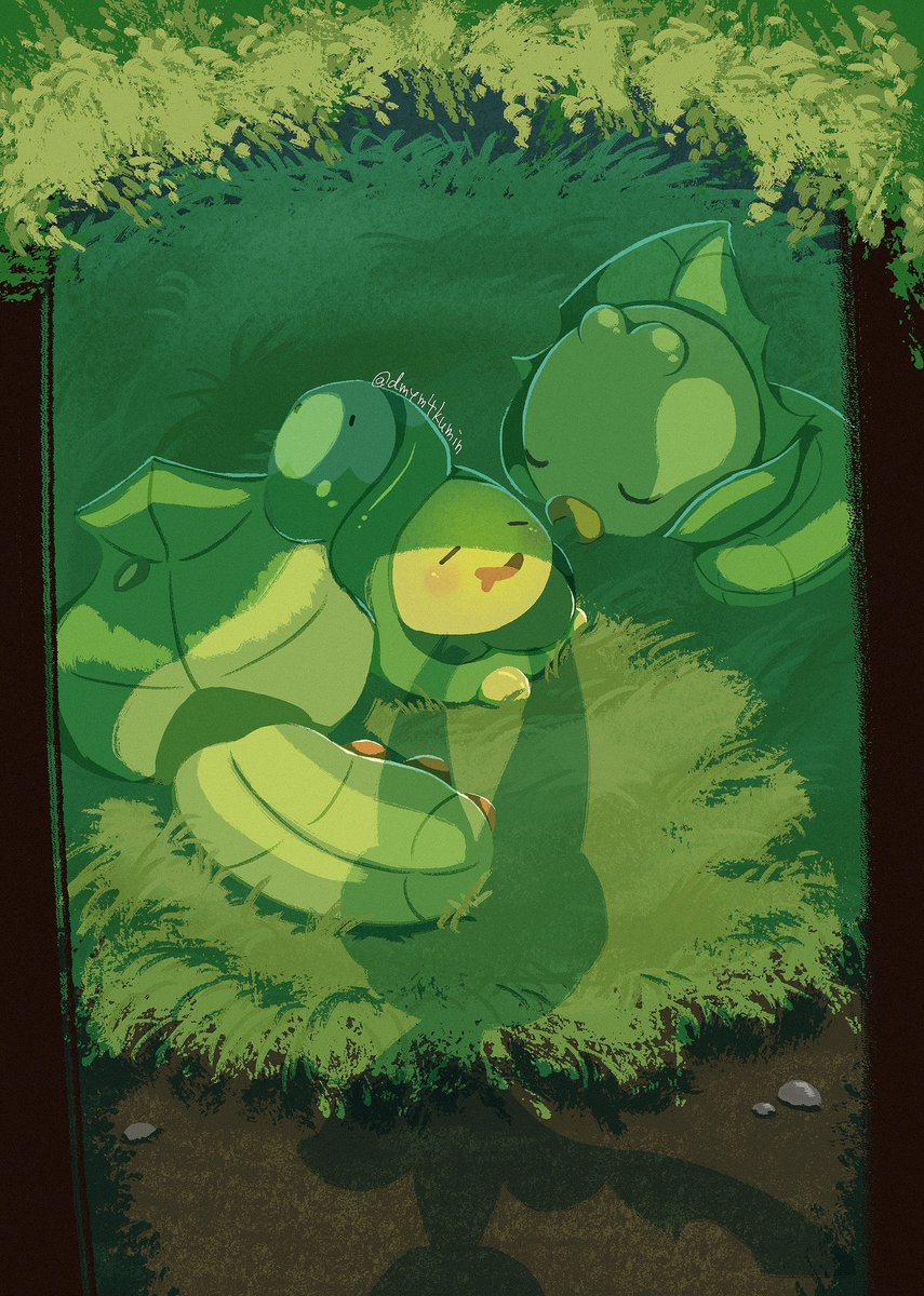 #️⃣私の絵柄で見てみたいポケモン　スボミー
『はじめてのおともだち』