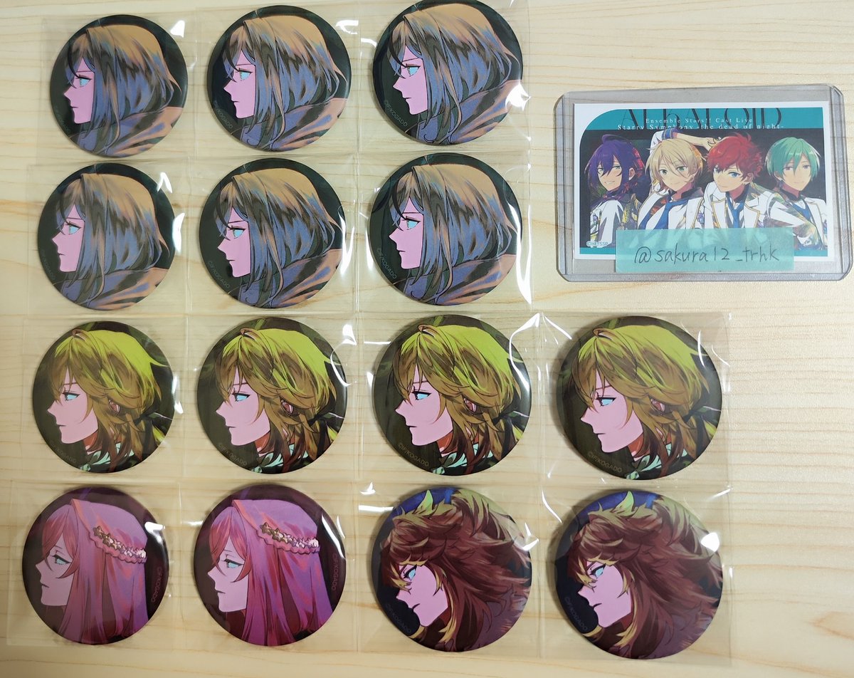 オバレク モリィ カウントダウンver.缶バッジ 6個 OVER REQUIEMZ