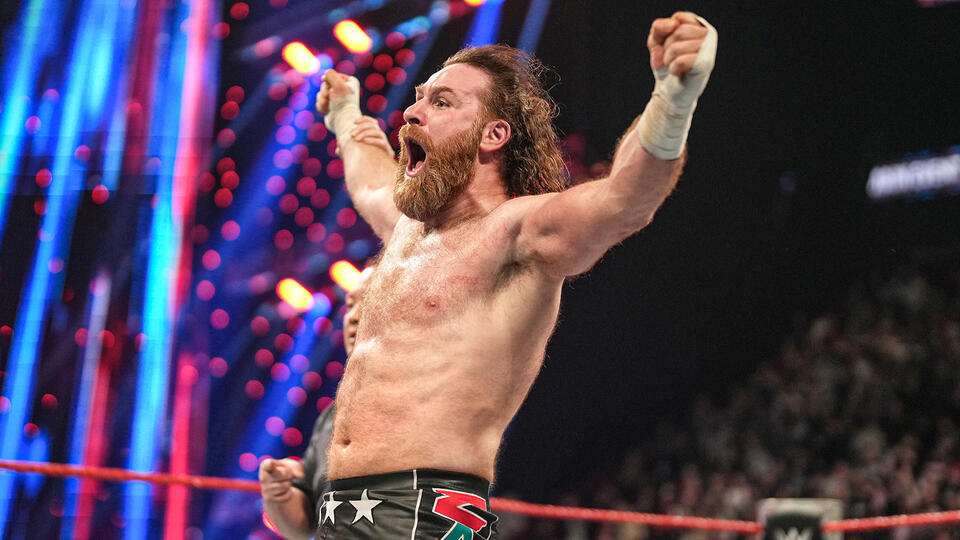 PWMedya's tweet image. #SNME | Sami Zayn, Tartışmasız WWE Şampiyonluğu 4'lü adaylık maçında Randy Orton, Trick Williams ve Damian Priest'i mağlup ederek Drew McIntyre'ın sıradaki rakibi oldu.