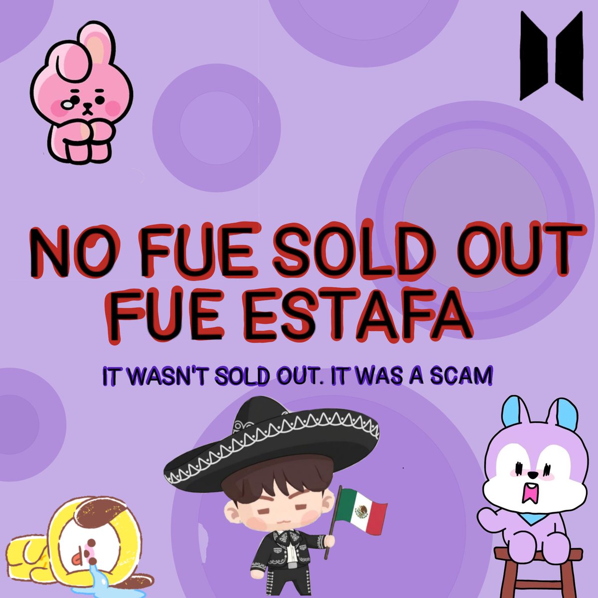 yslnatt's tweet photo. @jinaga0912 #NOFUESOLDOUTFUEESTAFA
#ARMYNoCompraReventa 
#TicketmasterFail https://t.co/MER7avaOds