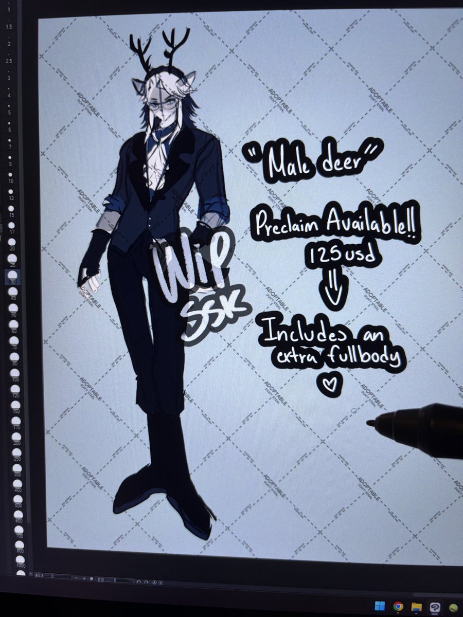 Next Adopt! 🫡 Dm to preclaim! 🦌

#adoptable