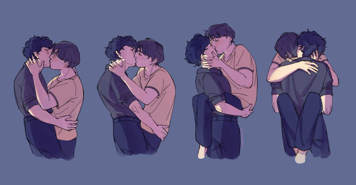 cleravoyance's tweet photo. making out 

#byler #strangerthings #fanart https://t.co/iqa6tvV3UR