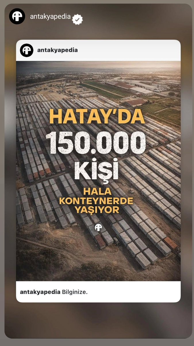 mutlucigdem84's tweet photo. Depremin Üzerinden #ÜçSene Geçmesine Rağmen !!
Halen YüzElliBin Kışinin Konteynerda Yaşadığını Biliyor muydunuz?
#Hatay https://t.co/JSbFkNJFYi