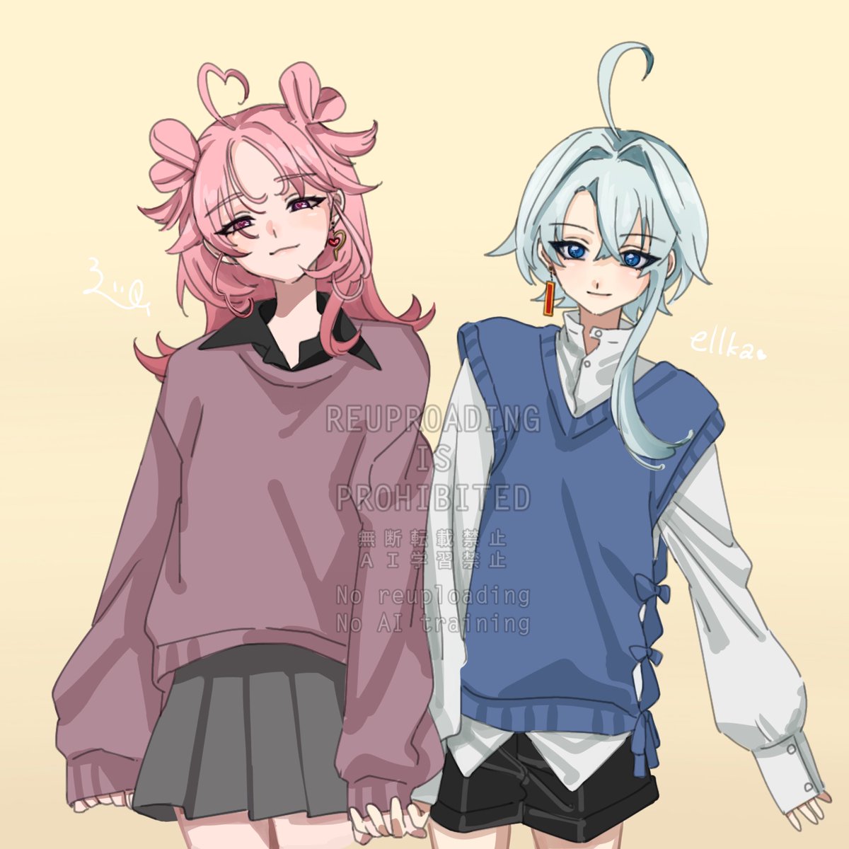 ene_o0's tweet photo. 勝手に🔗コーデ
@chocolateloaf https://t.co/L0ClT9vxTV