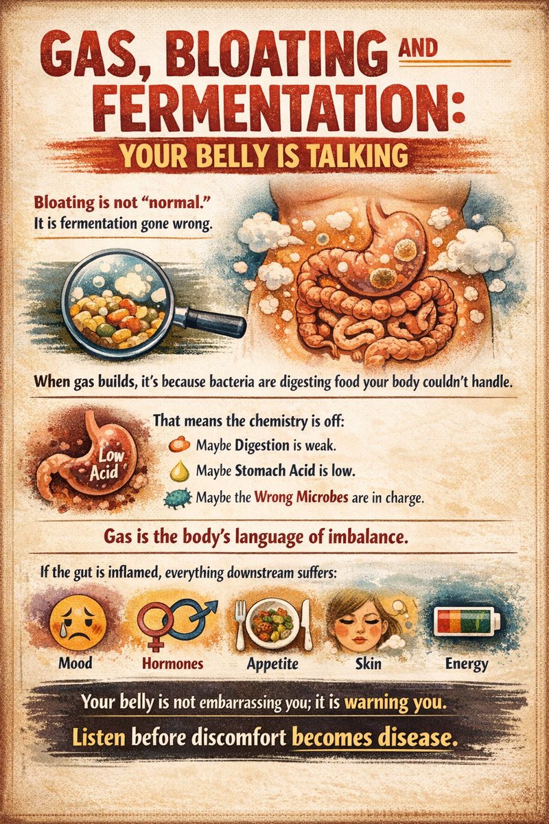 Improper digestion leads to gut fermentation, producing gas, bloating, and discomfort.
#DigestiveSystem #Fermentation #FoodScience