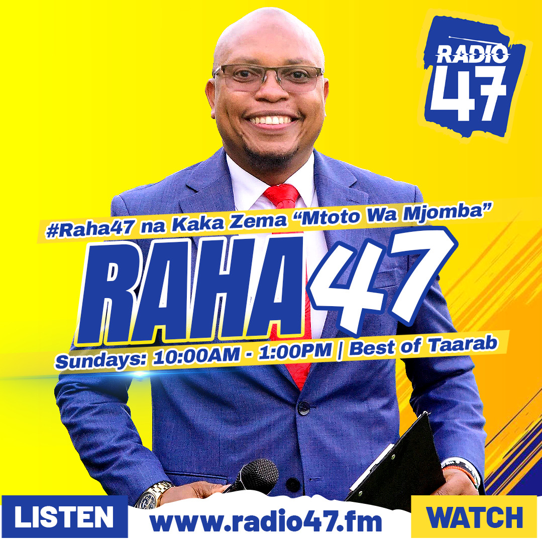 Raha bila karaha!!!

Bingwa wa taarab <a href="/KakaZema/">Kaka Zema</a> ametua studioni mwa makeke! Tayari kukupambia siku kwa miziki ya taarab kwenye kipindi bab'kubwa cha #Raha47. Ungana naye kuanzia 10am hadi 1pm kwa raha tupu!

Watch us live: radio47.fm
Join WhatsApp channel: