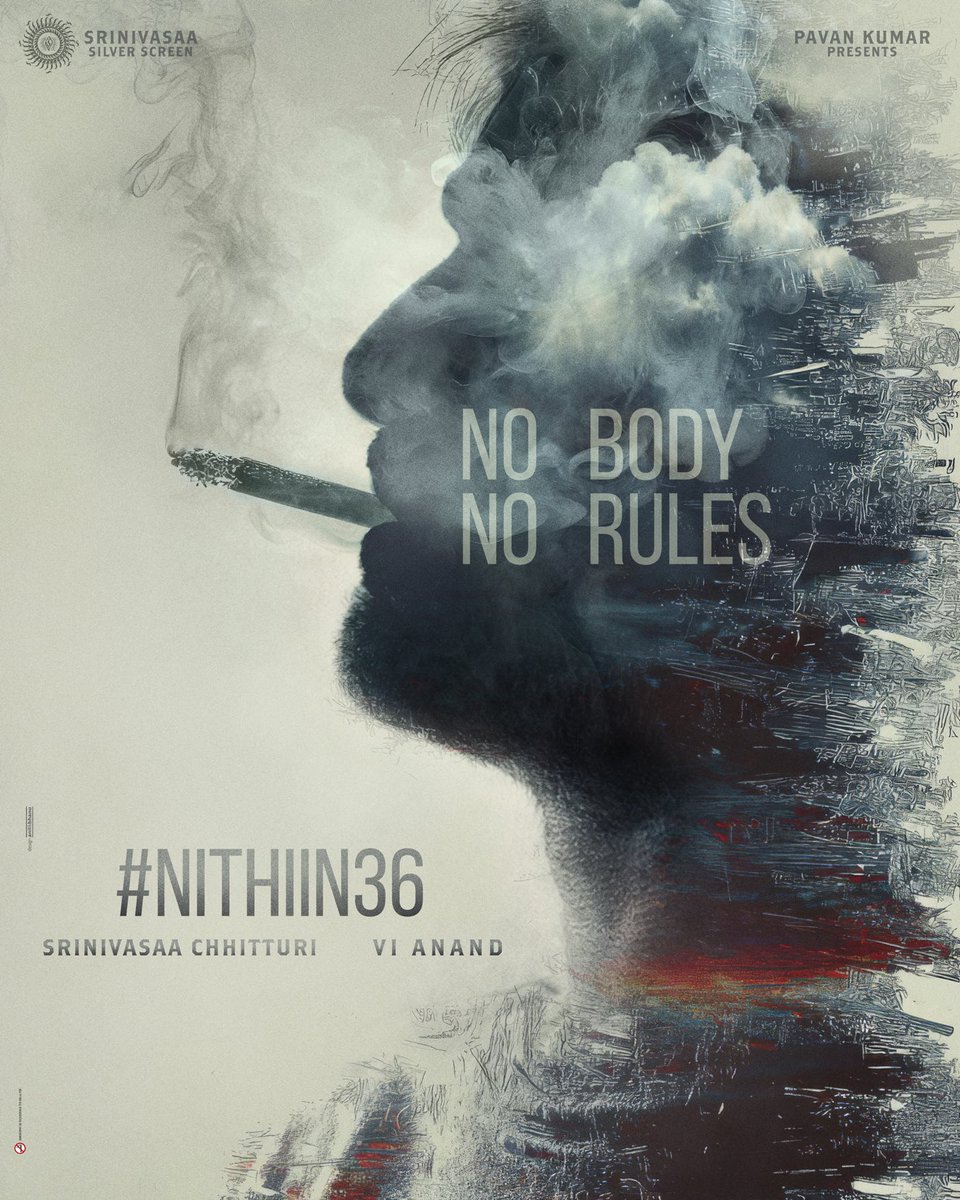 NO BODY NO RULES 🔥🔥🔥🔥🔥

#NITHIIN36 <a href="/actor_nithiin/">nithiin</a>