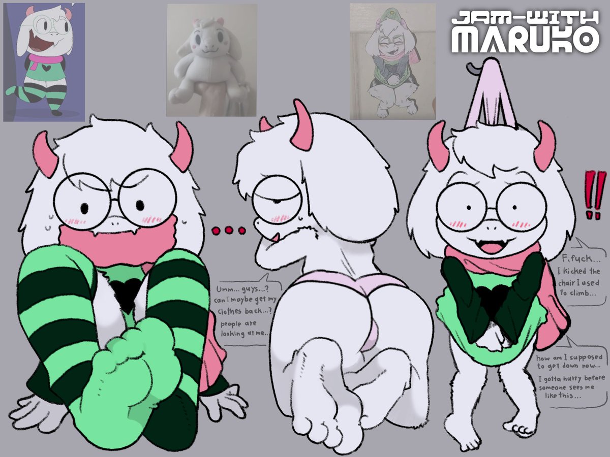 JamWithMaruko's tweet image. ralsei memes