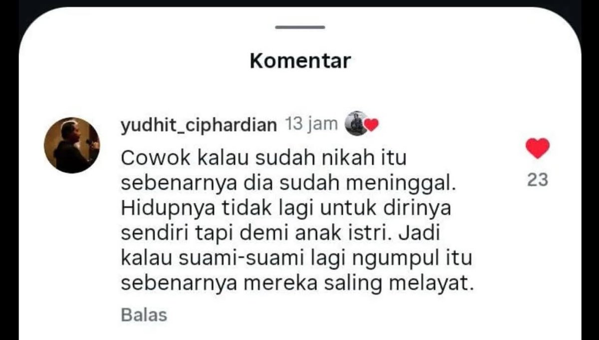 Petuah bijak buat kalian laki2 yang belum/hendak menikah: