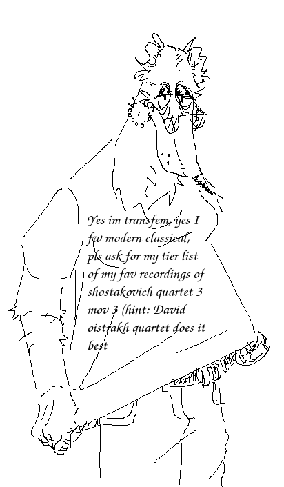 LizzyBorzoing's tweet image. it came to me in a dream 

(any shostakovich fans in chat also hi #twoset gang)