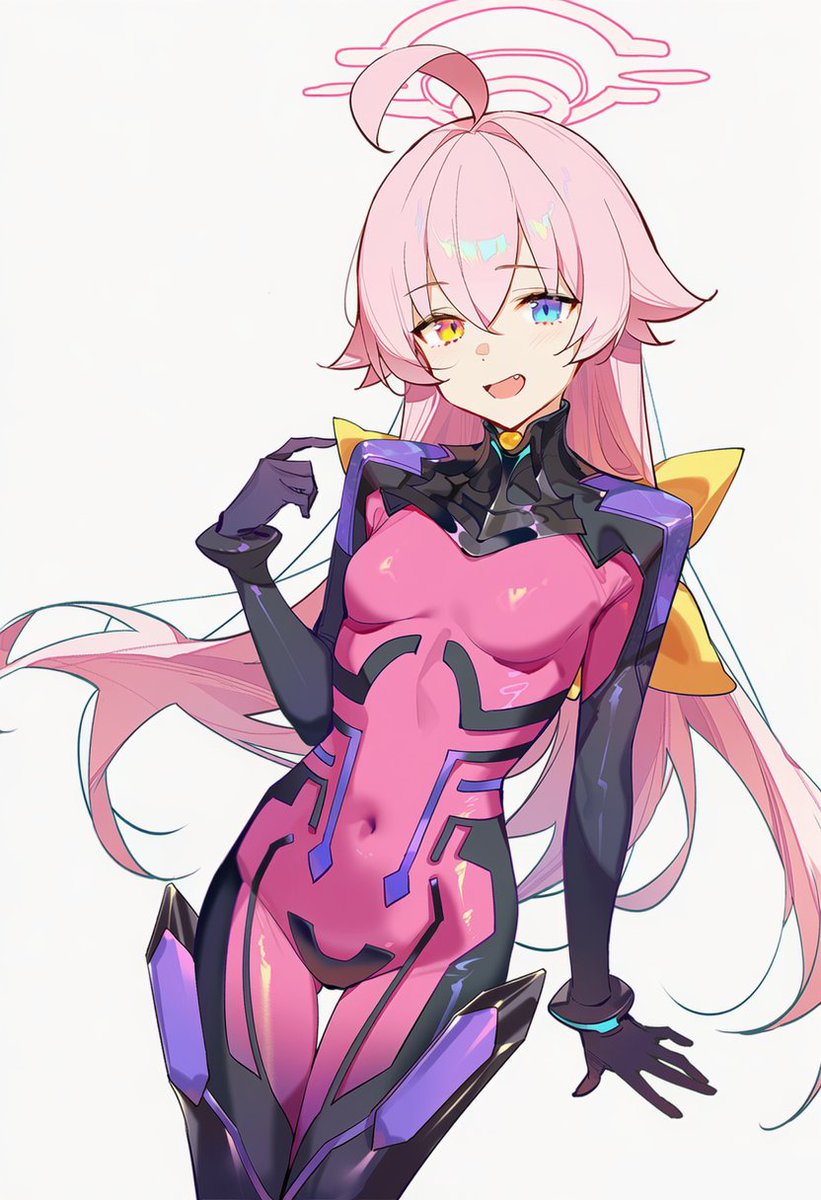 マブラヴの衛士強化装備
のブルーアーカイブのホシノ 