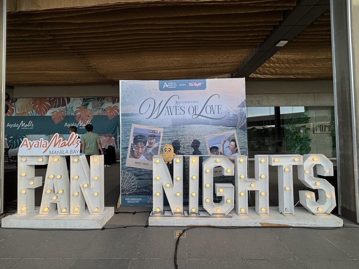 im here!!! see u guys!

#WavesOfLoveKYEOMSHU #AyalaMallsManilaBay