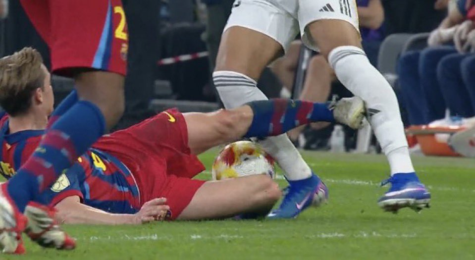 Picture 1: No foul given

Picture 2: No foul given

Picture 3: Red Card