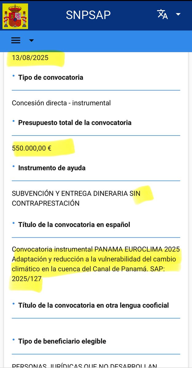 PabloCamPiq's tweet image. 🔴 FLUJO RECIENTE DE DINERO PARA PANAMÁ. 

En menos de 3 meses, @AECID_es  entrega 4 subvenciones dinerarias sin Contraprestación a PANAMÁ.

Estás oleadas de dinero público van de los 178.000€ a los 550.000€.

¿Qué o quién se aprovecha de estas cantidades de dinero público…