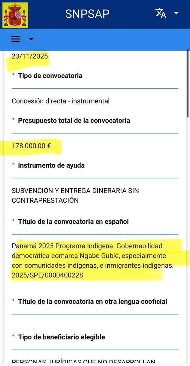 PabloCamPiq's tweet image. 🔴 FLUJO RECIENTE DE DINERO PARA PANAMÁ. 

En menos de 3 meses, @AECID_es  entrega 4 subvenciones dinerarias sin Contraprestación a PANAMÁ.

Estás oleadas de dinero público van de los 178.000€ a los 550.000€.

¿Qué o quién se aprovecha de estas cantidades de dinero público…