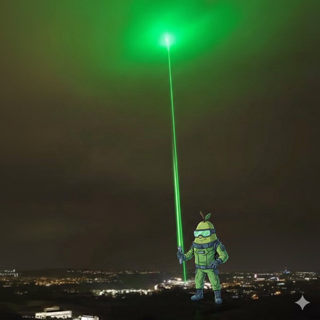 PowerPearSol's tweet image. The signal is lit. 🍐🟢

We are sending $PEAR to the stratosphere. No more games, just pure growth and the strongest cult on Solana

Can you see the light? RT if you're with us! 🚀

#Solana #PEAR #MemeCoin #SolanaSummer #100x #Crypto #LFG