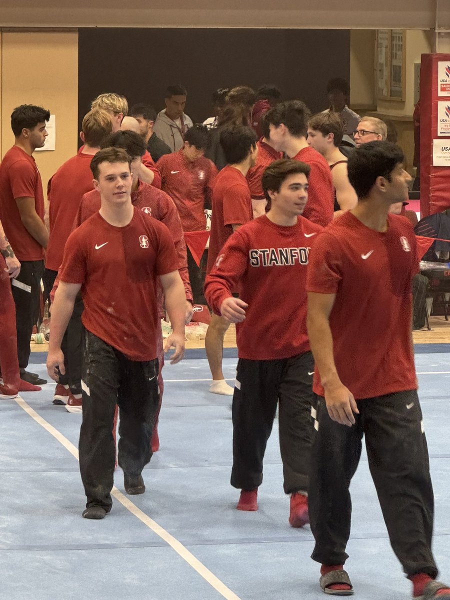 slamdunk406's tweet photo. Stanford Men’s Gymnastics comes out on top at the Stanford Open over Cal &amp; Ohio State with a score of 326.450. Asher Hong made his return for the Cardinal with an excellent score of 14.450 on the Still Rings. 

#Stanford #MPSF https://t.co/b62z5rv9Hx