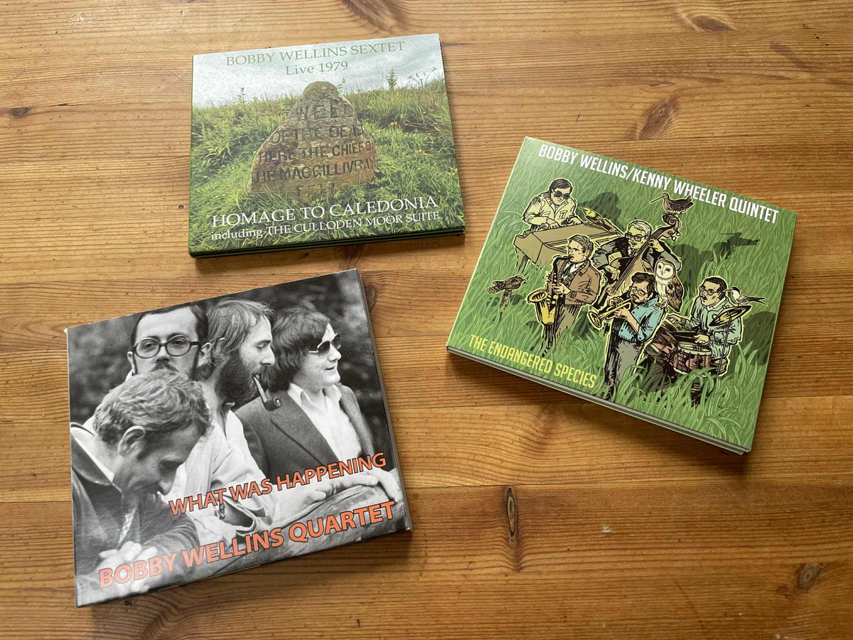 What better way to celebrate Bobby Wellins' birthday... than playing the three albums we produced together with Spike and Fiona...