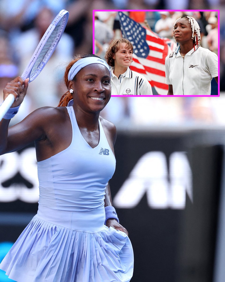 Coco Gauff is the youngest player to reach Women’s Singles Grand Slam quarter-finals for 6+ consecutive years since Martina Hingis and Venus Williams 💥