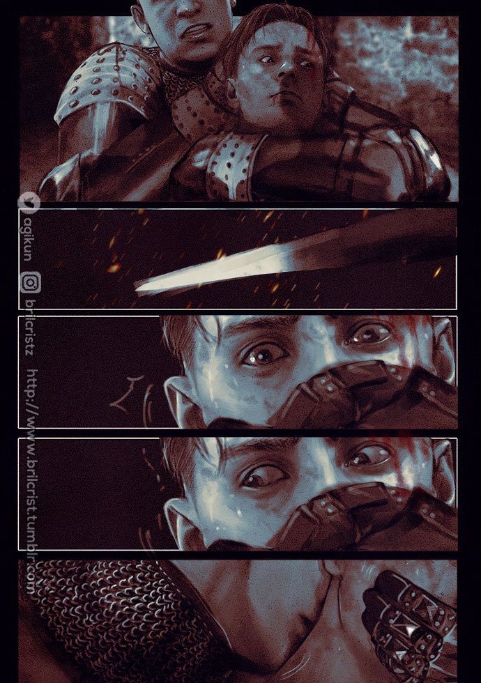 agikun's tweet image. #kcdrarepairs26 
Day 2 : Heat
#KCD2 #Hansrik