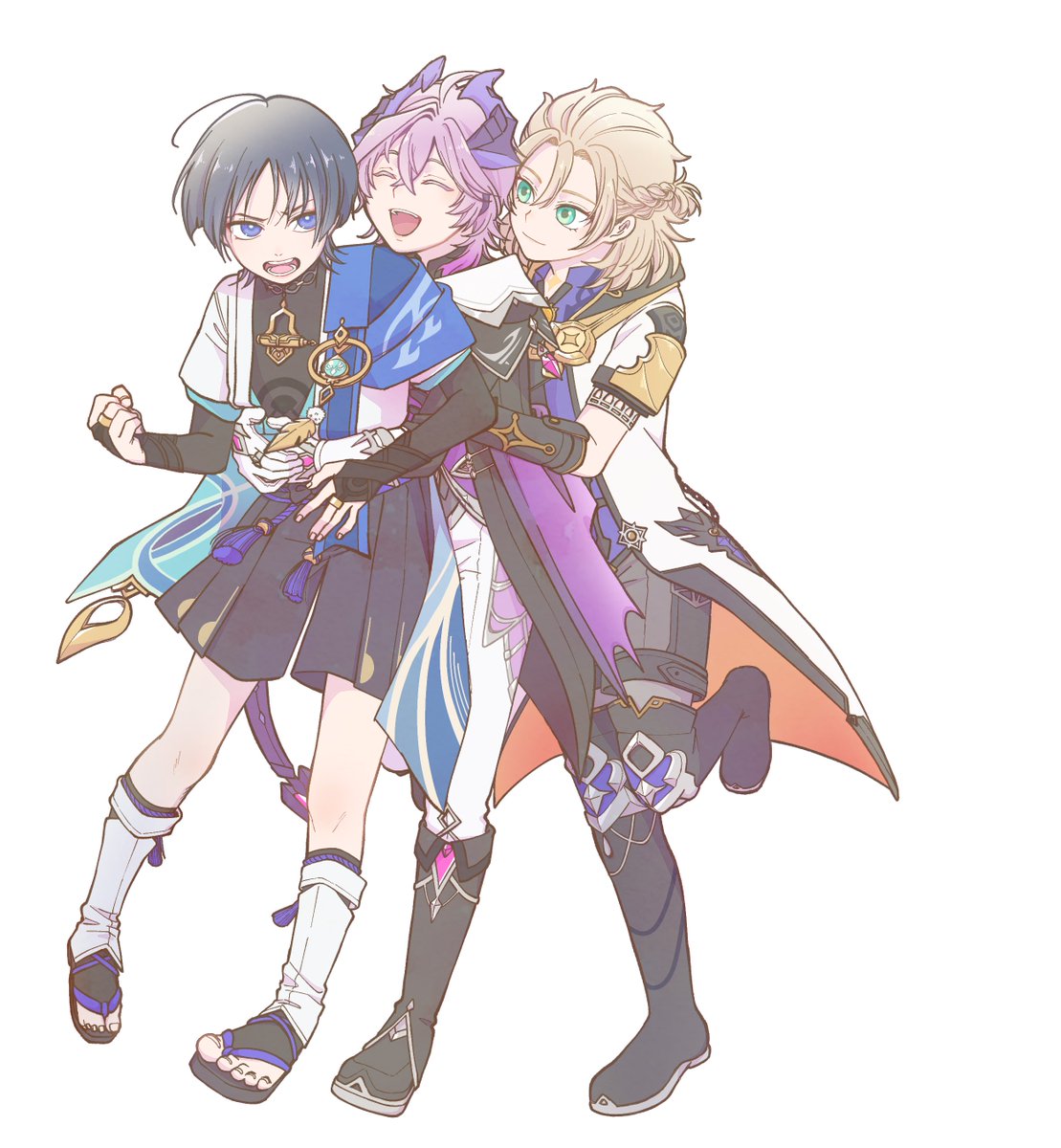 shinkaitktbwy's tweet image. Yeah,I get it…You need a hug!!

#durin #wanderer #albedo