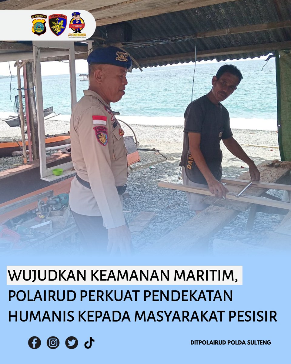 Wujudkan Keamanan Maritim, Polairud Perkuat Pendekatan Humanis kepada Masyarakat Pesisir