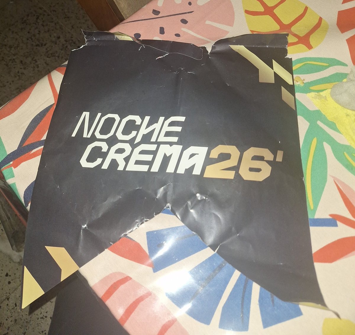 Acabo de llegar a mi casa. 
Que linda Noche Crema 2026.
Gracias <a href="/Universitario/">Universitario</a>