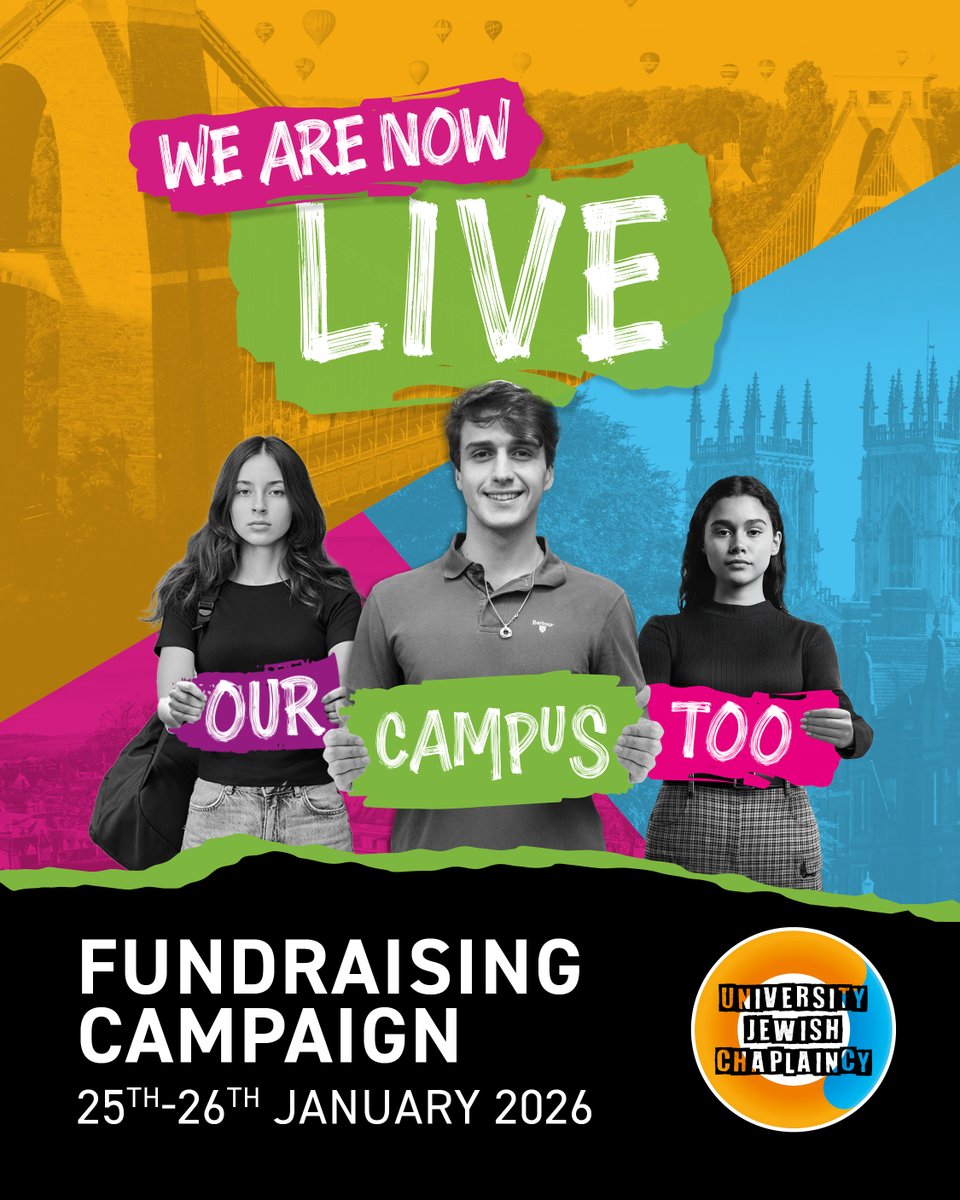 University Jewish Chaplaincy tweet media