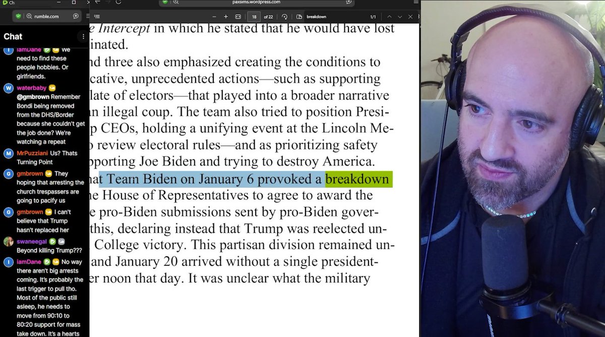 MikeBenzCyber's tweet image. For 5 years, I don't think a week of my life has gone by without me thinking about how the most powerful Democrats in Washington quite literally all got together in a room and wargamed how to provoke a breakdown on January 6, seven months before it happened.