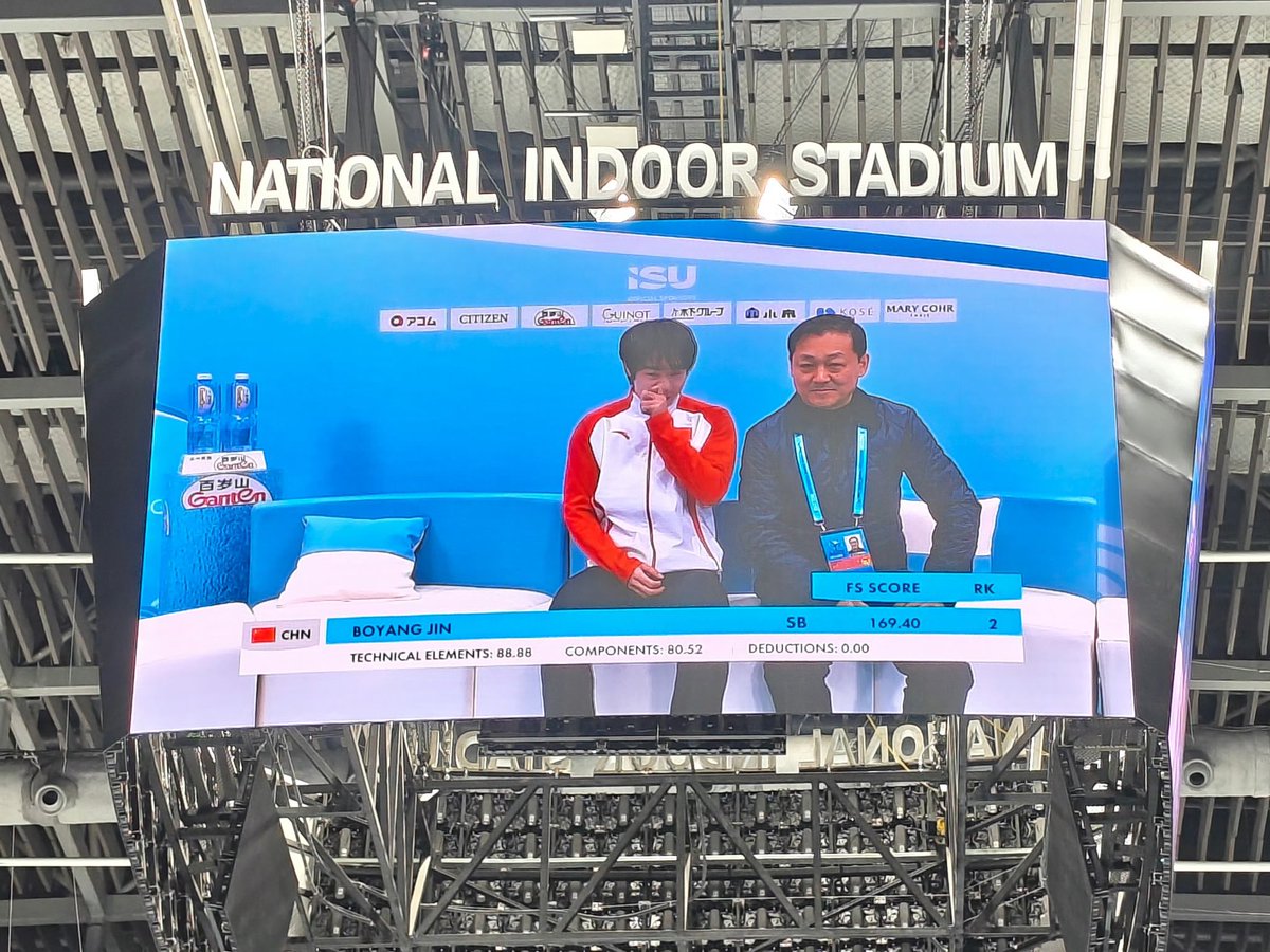 20260125 #4ContsFigure Men FS
Boyang JIN “Perfect Symphony”
4T2T, 4T, 3A, 3Lz3T, 3Lz1Eu3S, 3F, 3Lo
All level 4
TES 88.88 + PCS 80.52 = 169.40
Total 258.86 New Season’s Best
Two wonderful skates, All the best to Milano!

#BoyangJin #金博洋 #ボーヤン #ボーヤンジン