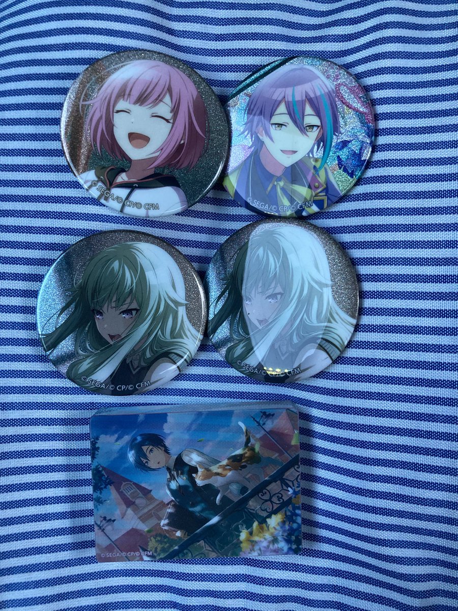 プロセカ グリッター缶バッジ グリ缶 31C ノーブルアートコレクション