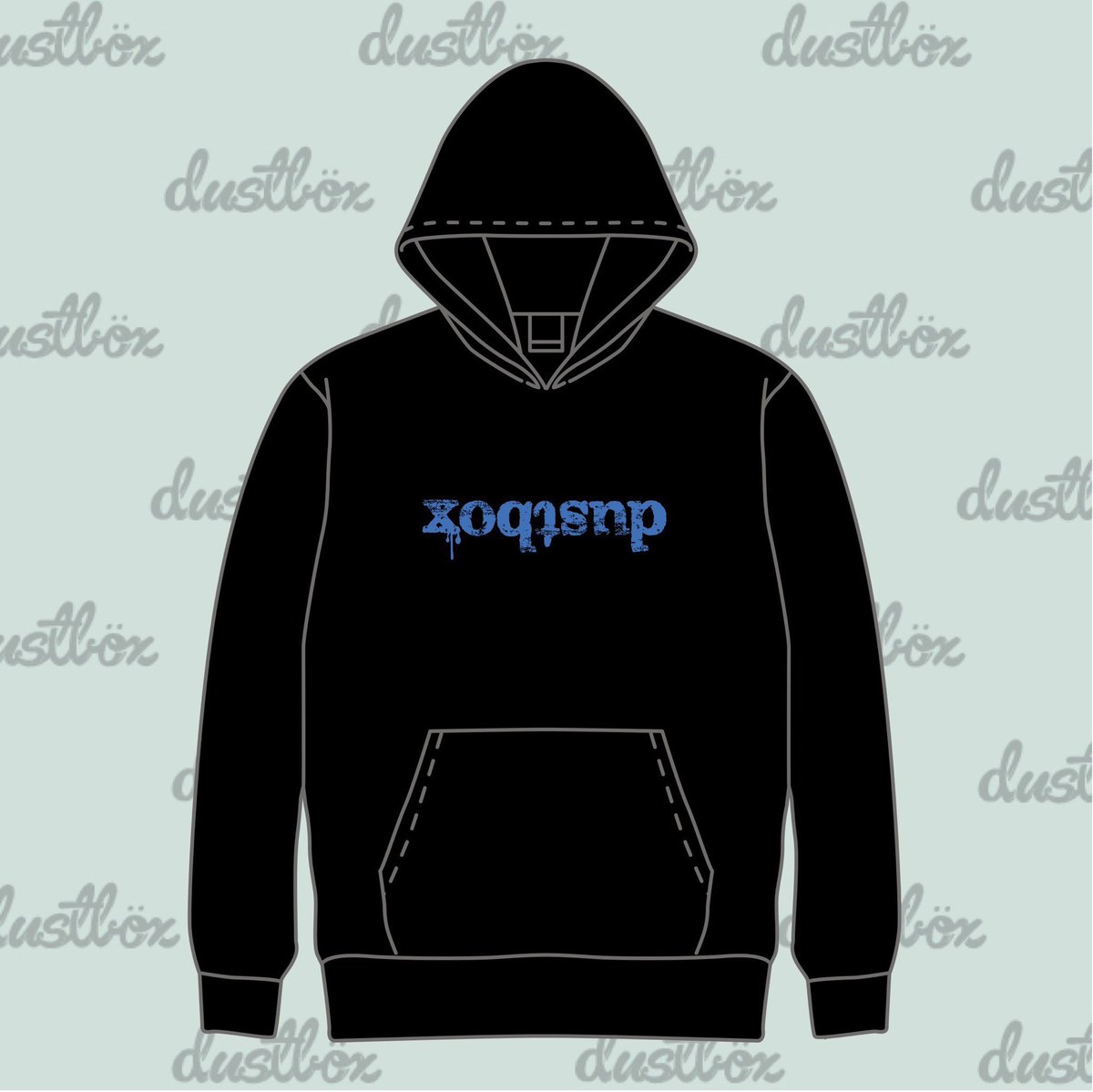 dustbox ブラック パーカー イラスト付き dustbox NEWデザインパーカーandmore… shop963より通販受注受付中