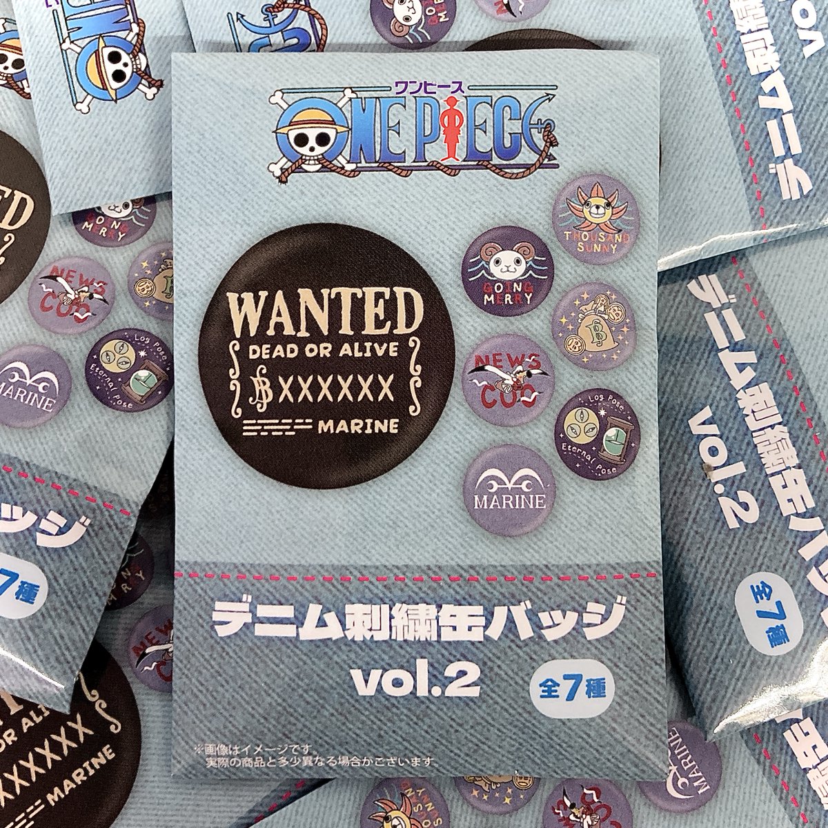 おすすめ商品】 ・デニム刺繍缶バッジ Vol.1（全10種） ・デニム刺繍缶