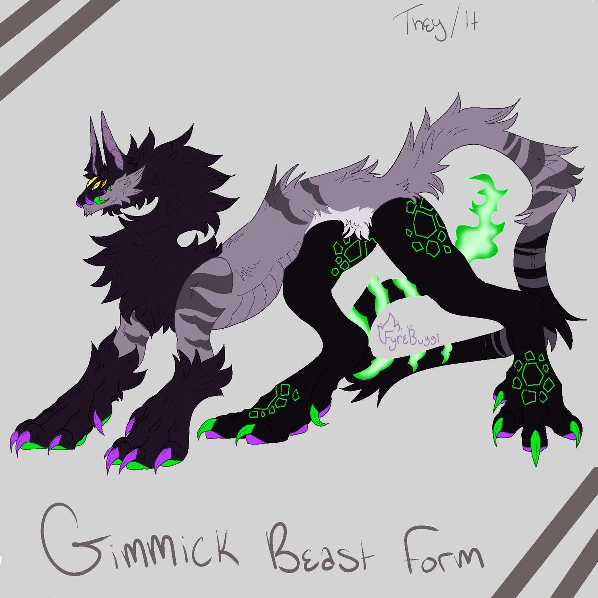 Fyrebuggi's tweet photo. Hi twitter. Look at this guy I made #art #artist #ArtistOnTwitter #drawing #digitalart #furryartwork https://t.co/Di7T91VePo