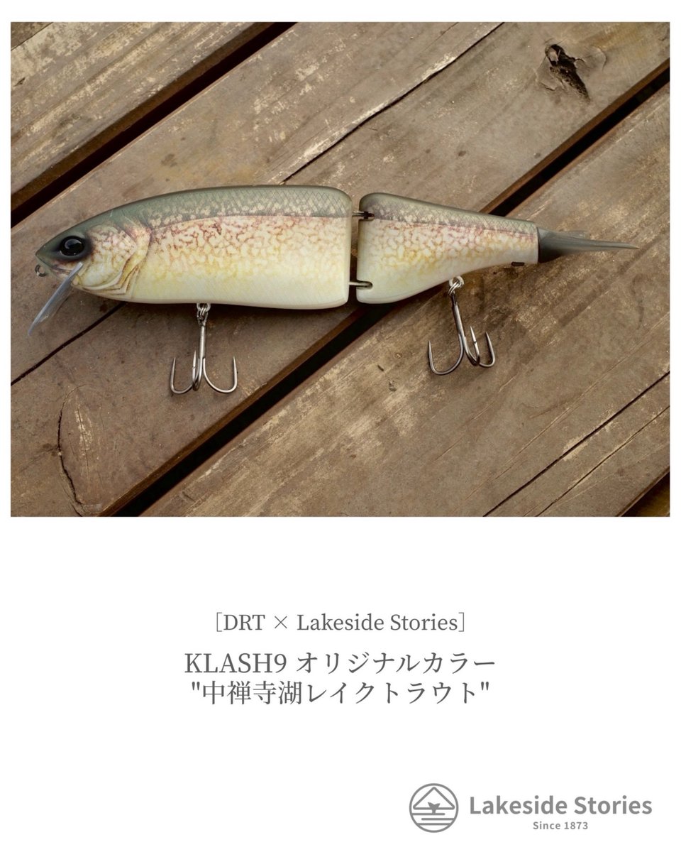 Kナイン狂も中禅寺湖フリークも注目して欲しいレイクトラウトカラー