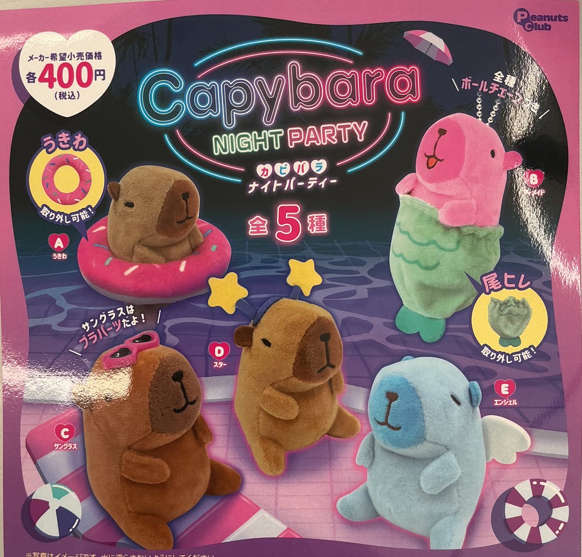 🙇‍♂️1月25日（日） 完売のお知らせ🙇 🕶️Capybara ナイト