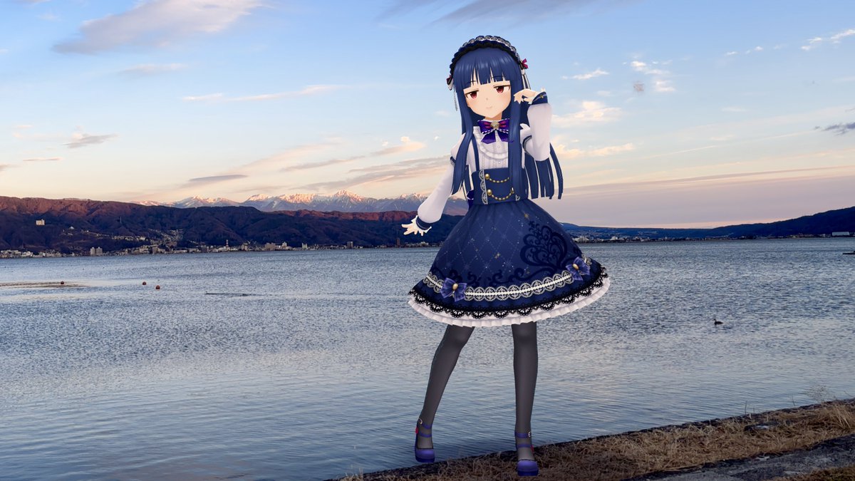 岡谷湖畔公園から(年始)
今年は御神渡り見れるかな?
#デレステAR  #岡谷市 #佐城雪美
#魅力のある青を見せてください