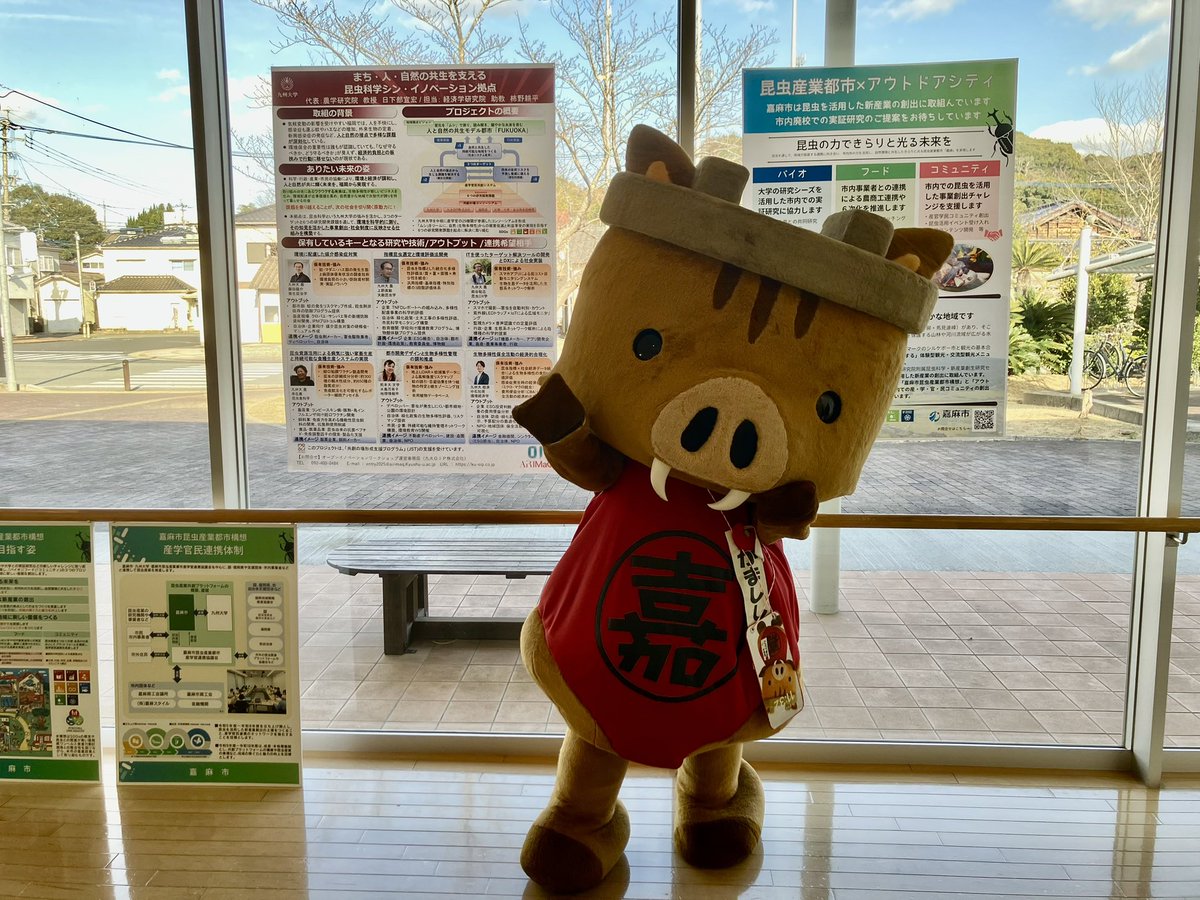 kamaciic's tweet photo. 嘉麻市主催「デジタルまつり」に、昆虫産業のブースを出展いたしました。
会場では、デジタル昆虫標本の展示や、九州大学��の連携による研究発表ポスターを掲示。
子どもたちにデジタル×昆虫の可能性を体験していただきました。ご来場ありがとうございました！ https://t.co/AEWNowXYBv
