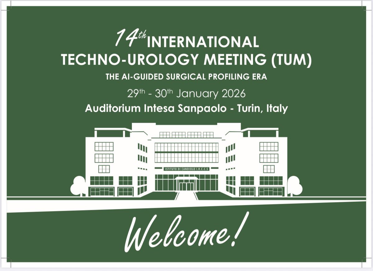 15th Techno-Urology Meeting (TUM) tweet media