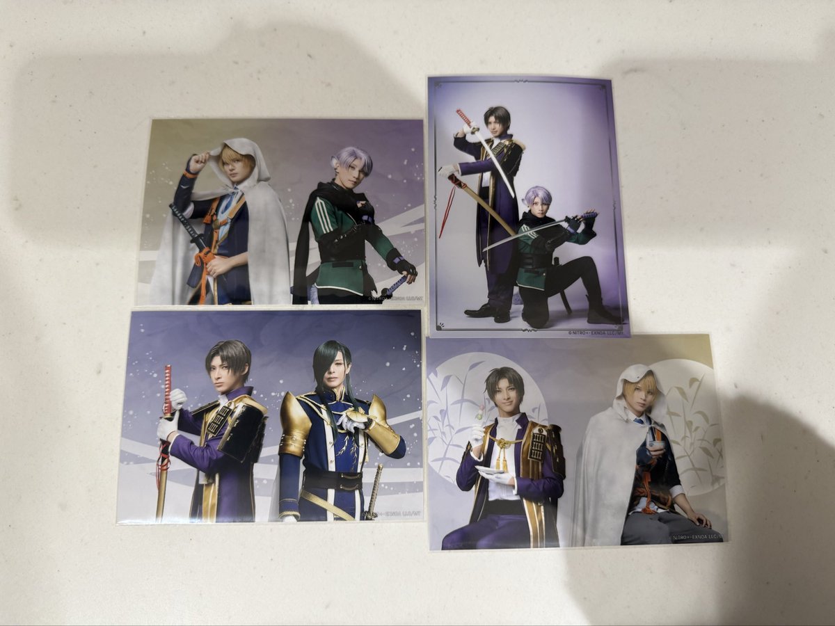 【交換・譲渡】刀ミュ 静かなる夜半の寝覚め クリアカード ランダム クリカ ブロマイド

譲：後家 五月雨 山姥切 青江 長谷部

求：長義

⭐︎現地でのお取引優先
検索からでもお気軽にお声掛けください