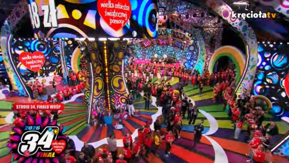 Rozpoczęła się transmisja z 34. Finału #WOŚP w studiu Wielkiej Orkiestry Świątecznej Pomocy na błoniach PGE Narodowego i rozpoczyna się wielkie orkiestrowe granie!!! Rozpoczął się cały WOŚP-owy dzień!!! Ale studio jest przepiękne jak zawsze!!! ❤️❤️❤️❤️❤️❤️❤️

#wośp2026