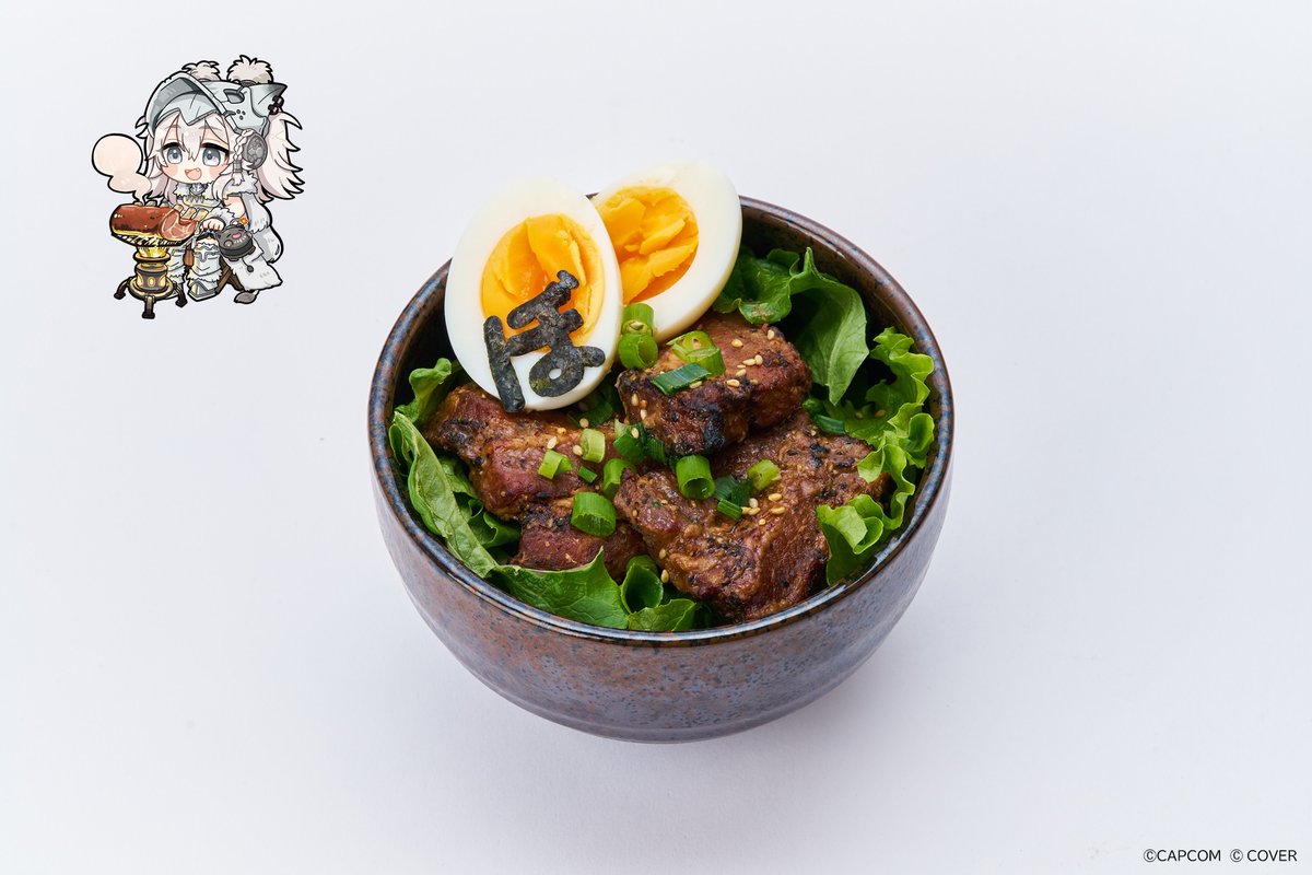 📢 #カプコンカフェ 「#モンハンワイルズ × #ホロライブ 」コラボ