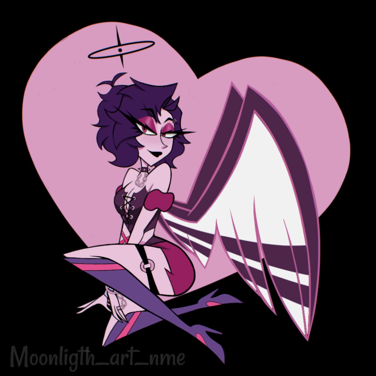 Empecemos con algo fácil...espero les guste....aún falta mucha Merch que hacer con Ney ✨💕

#HazbinHotel #HazbinHotelAdam #hazbinhotelseason2 #HazbinHotelOC #neymoonligth