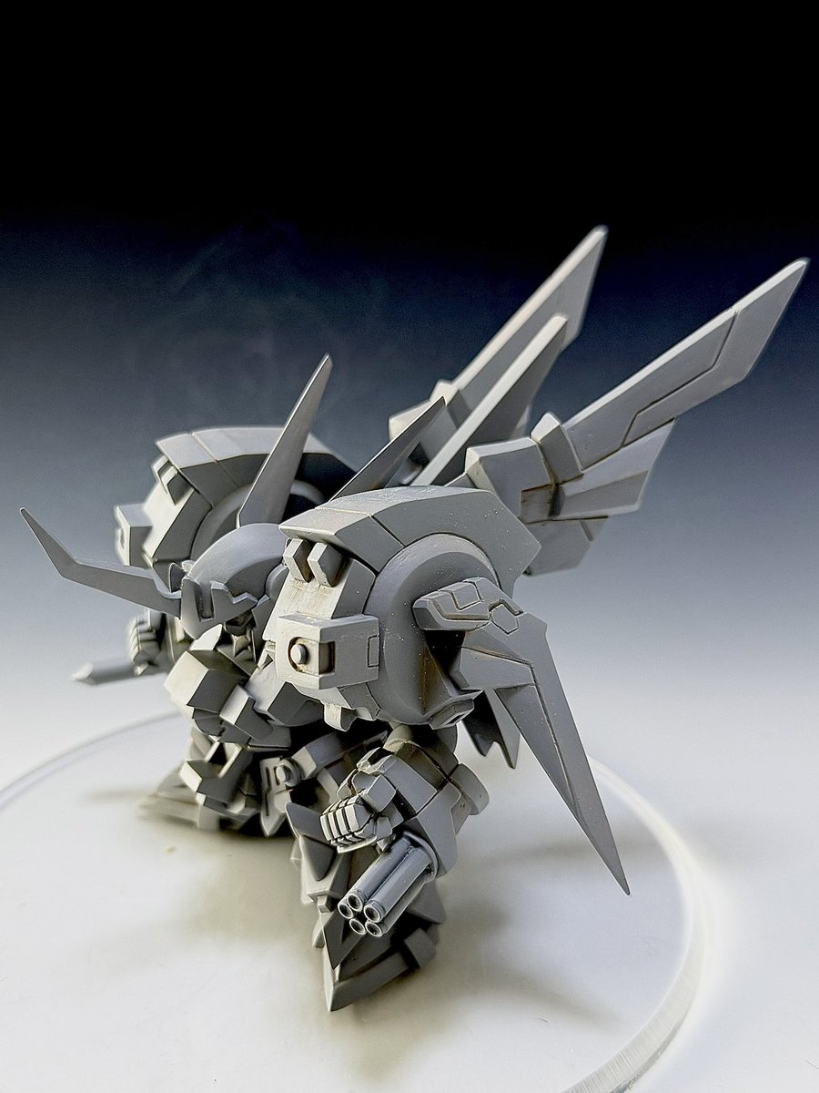 _lililin's tweet image. 2月8日のワンフェスにて
アルトアイゼン・リーゼを展示します。
5-07-09に置いてあると思うのでお手隙の際は見にきて下さいね。

夏に販売のつもりで進めております。

#WF2026W