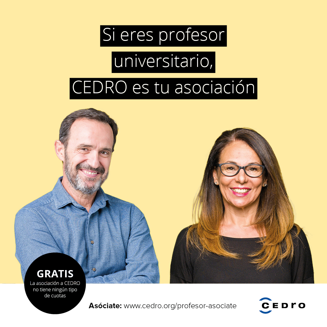 ¿Eres profesor universitario? Si es así, CEDRO es tu asociación.  
Descubre todo lo que podemos hacer por ti. Entra en 👉cedro.org/profesor-asoci… 
#PropiedadIntelectual #DerechosDeAutor